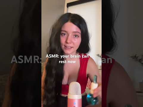 your brain can rest now 🤍#asmr #girlfriendasmr #sleepasmr #brainmassage #whisper