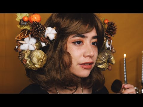 [ASMR] Succubus Does Your Halloween Makeup 🎃 😈