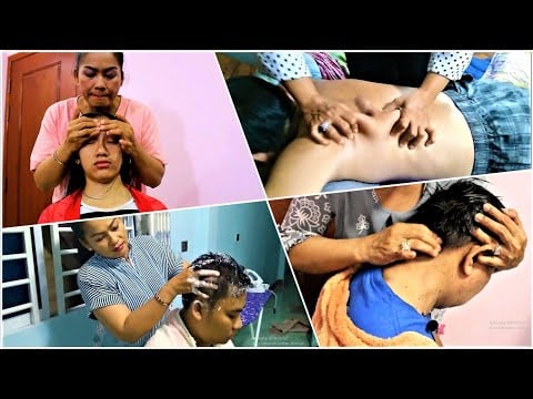 All Mommy Massage Techniques Compilation - ASMR Relaxing