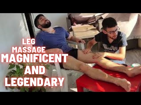 MAGNIFICENT AND LEGENDARY  LEG MASSAGE  FOOT MASSAGE  RELAXING SLEEP MASSAGE #leg #foot #sleep #asmr