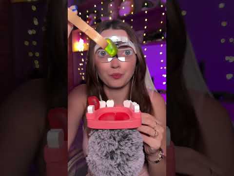 ASMR dentist #asmr #asmrsounds #asmrrelax #asmrsleep #relax #tingles #asmrvideo #relaxingvideos