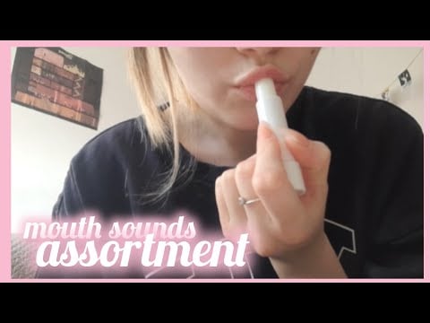 lofi asmr | tingly & delicate mouth sounds 🥰💤 [spit painting, finger eating]