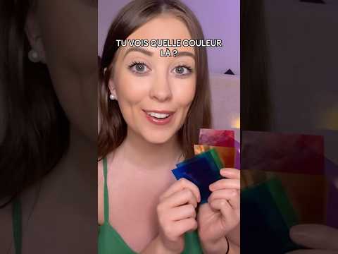 TEST DES COULEURS POUR DORMIR #asmr