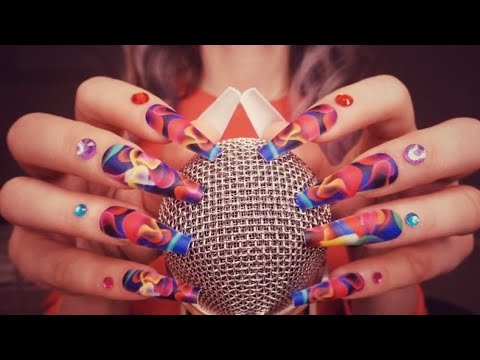 ASMR BRAIN MASSAGE 🌟Mic Scratching with no Cover, with Foam Cover, Ear Triggers, Crunchy Sounds