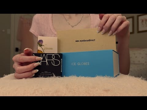 ASMR slow & gentle tapping on boxes🌙📦 | no talking