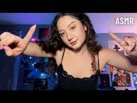 ASMR Fabric & Jeans Scratching With Fast Mouth Sounds