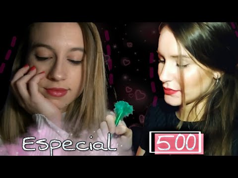 ASMR🎧 SPA FACIAL || COLABORACION CON PAU ASMR💕 ESPECIAL 500Sub || asmr en español