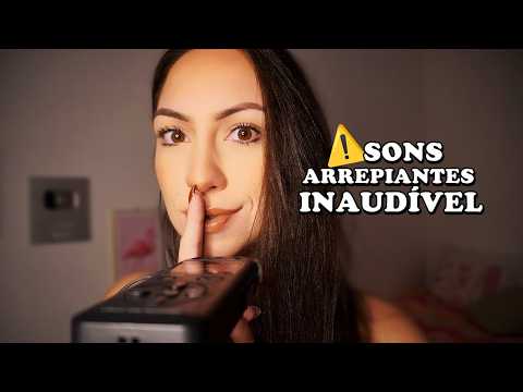 ASMR Sons Arrepiantes com Sussurros Inaudível (relaxe e durma rápido)