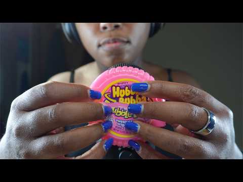 ASMR Pink Gum Chewing