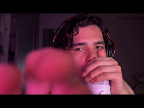 Fast & Aggressive ASMR Mouth Sounds, Anticipatory, Tapping, and Mic Triggers very sensitive:)