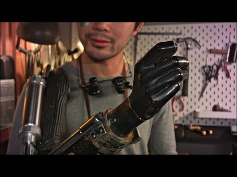 [ASMR]  アームの交換  ロールプレイ