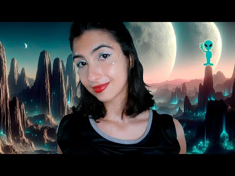 ASMR Você está preso no meu planeta | ALIEN ROLEPLAY