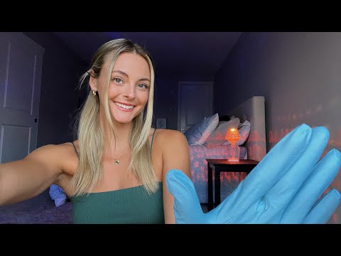 ASMR | Face Sculpting Session | Molding Your Perfect Features with My Hands | Latex Gloves