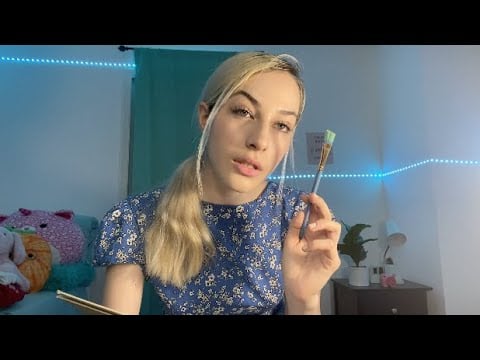 ASMR Aspiring, Awkward Artist Tries To Paint Your Portrait - Soft-Spoken Tingly Role Play