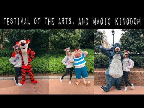 festival of the arts and magic kingdom // dcp spring 2019