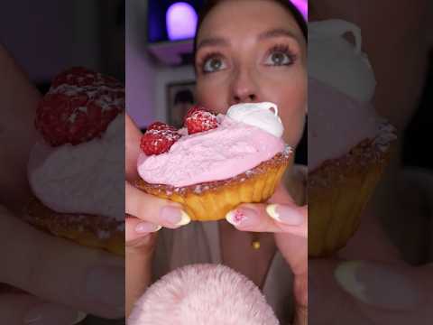 Another day, another dessert. 🧁🤭🤤 #asmr #mukbang #eating