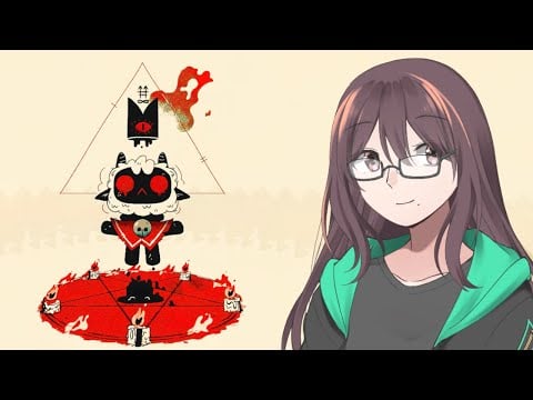 Trying To Sleep While Your Gamer Girlfriend Plays Cult Of The Lamb (ASMR Roleplay) [F4A]