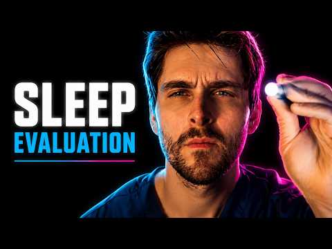 YOU LOOK EXHAUSTED | Sleep Exam ASMR