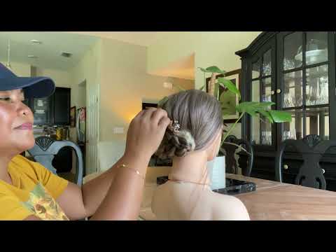 Hair Styling ASMR Different Styles W/Accessories ~ Hair Brushing ~ Hair Play a little whisper 😝