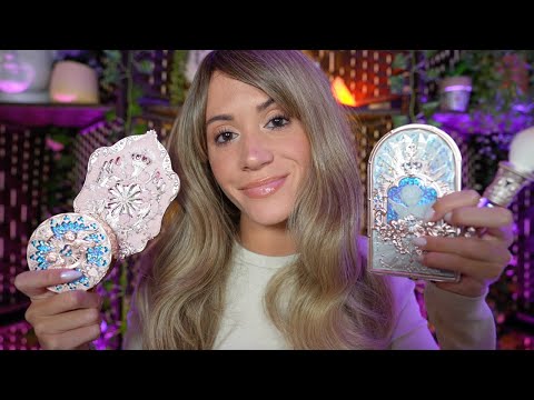 ASMR / Guardian Angel Does Your Makeup 👼🏼 (layered sounds, makeup, affirmations)