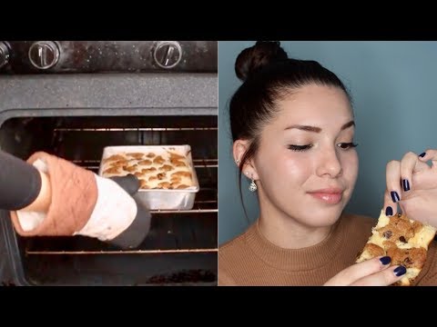 ASMR - Trying a New Recipe ⏐ Baking & Tasting