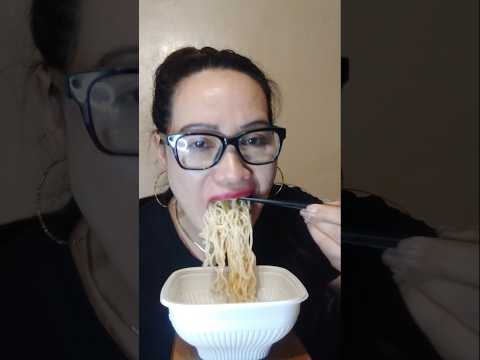 EATING NOODLES & PICKLE #shortsfeed #mukbang #food #viral #humor #everyone #asmr #tiktok #eating