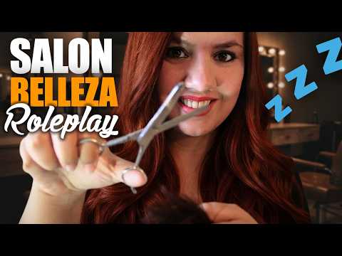 ASMR El MEJOR Salón de BELLEZA: Maquillaje y Cabello Roleplay Español para Dormir