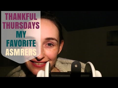 ~♥~Thankful Thursdays ~♥~ Ear to Ear Binaural 3 DIO ASMR Question from YOU!