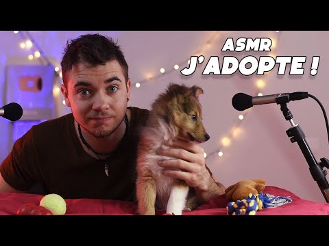 ASMR : J'ADOPTE UN CHIEN 😍🐶