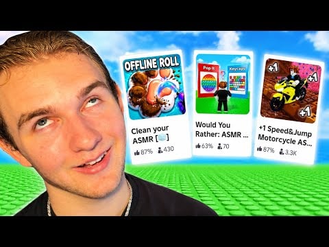 I tested ASMR Roblox games