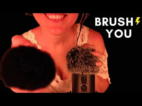 ASMR - 6 HOURS FAST and AGGRESSIVE FACE BRUSHING | up close brushing | Tingly SOFT SPOKEN | HUMMING