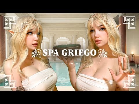 ASMR en la Antigua Roma SPA GRIEGO 🌿⛲ ASMR ESPAÑOL Relajación extrema con una ELFA