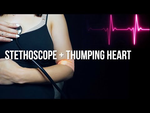 Female Heartbeat After Blood Draw With Stethoscope