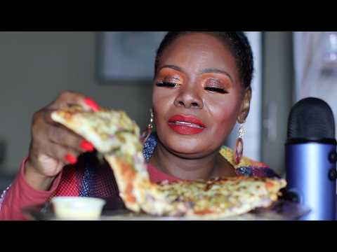 Pizza ASMR Eating Sounds
