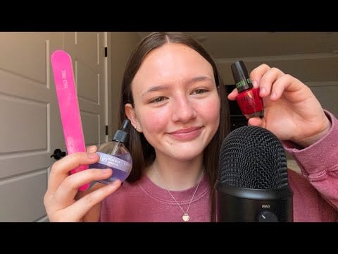 ASMR Doing Your Nails 💅🏼