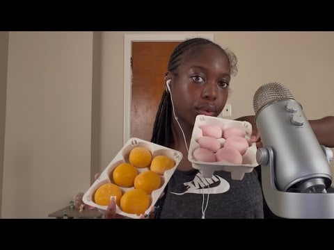 ASMR Eating Mochi  
