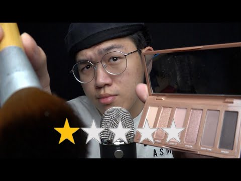 ASMR Worst Reviewed Make Up Artist