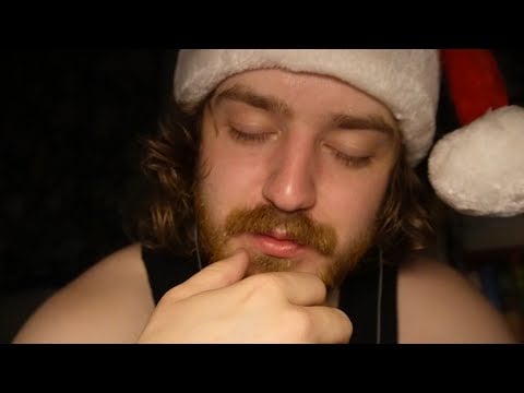 Need help falling asleep tonight? | A Stormy ASMR Christmas with Thunder, Rain, & Breathing