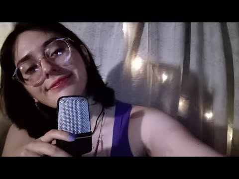 ASMR STORYTIME LA HISTORIA DE MI NOVIO Y YO (PARTE 1) + TRIGGERS +LUZ BAJITA para la vista