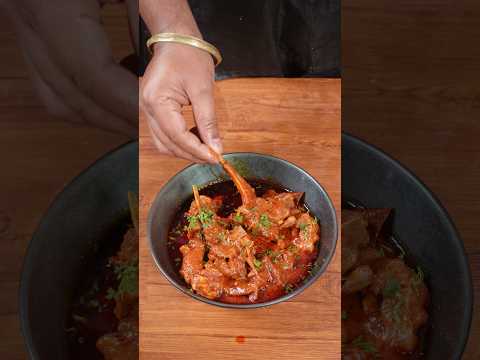 🔥 ASMR Mutton Rogan Josh | Royal Kashmiri Curry | Satisfying Cooking Sounds #shorts #asmr