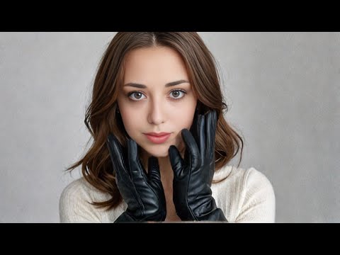 ASMR ita Leather Gloves VS Latex Transparent Gloves Pick Your Favorite🧤