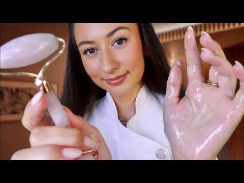 ASMR Most RELAXING Facial Treatment for Sleep 😴 Skincare, Face Massage & Layered Sounds