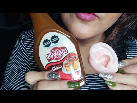 ASMR dulce de leche/cajeta en orejita