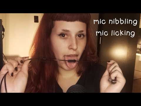 ASMR com o microfone DENTRO DA BOCA | Mouth sounds 🤤