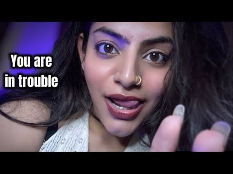 “Oops… did I forget to let you go?”|Giantess ASMR Hindi/English 