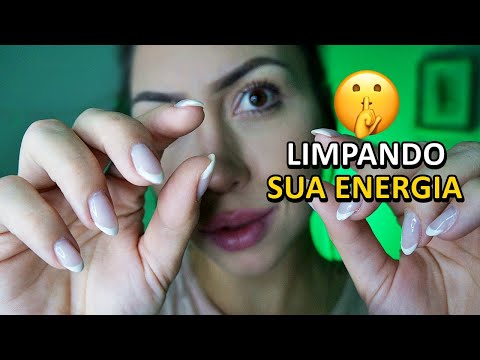 ASMR: LIMPANDO SUA ENERGIA E PENSAMENTOS ANGUSTIANTES (Sussurros para dormir e relaxar)