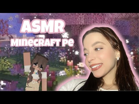 АСМР | ИГРАЮ В MINECRAFT PE | ШЕПОТ | ASMR MINECRAFT 💖☆