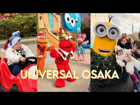 UNIVERSAL STUDIOS CON NIÑOS 🥰 EN NAVIDAS ✨❤️
