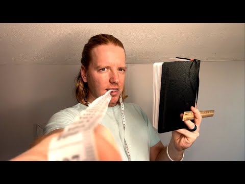 ASMR For Your Phone | Vertical Tailor Measuring You