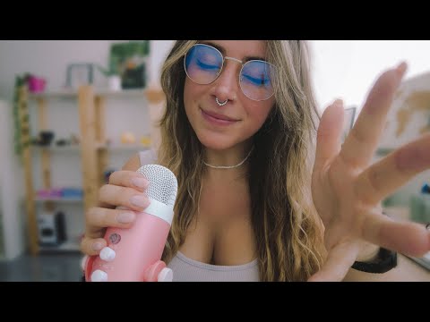 ASMR *español* soft spocken + triggers / te cuento mi vida🤍